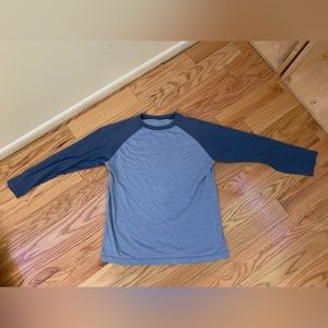 eXceed blue long sleeve shirt